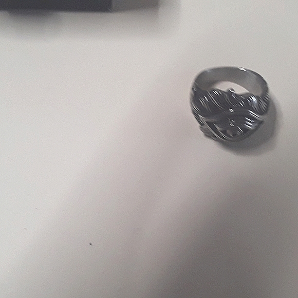 Stainless steel handcrafted ring set size 11 customized unique designs - Picture 8 of 15